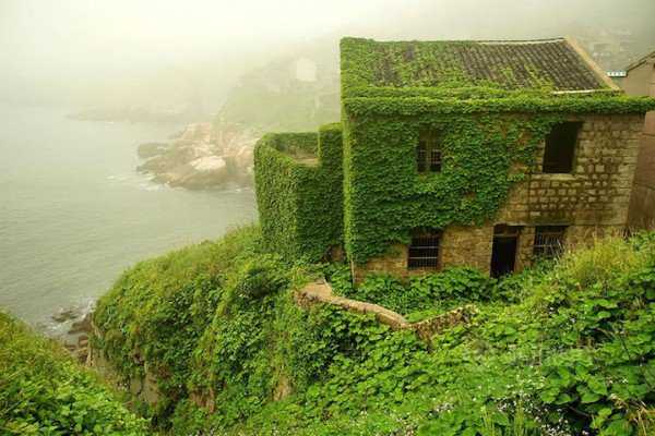 Veja a bizarra cidade da China que está sendo engolida por uma planta 600x400xHoutou-Wan-village4-600x400