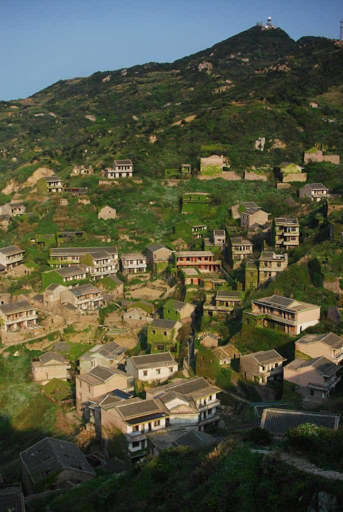 Veja a bizarra cidade da China que está sendo engolida por uma planta houtouwan7xieyixuan
