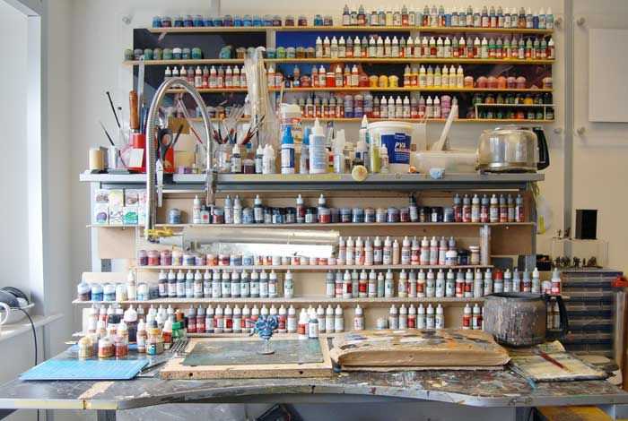 Incríveis espaços de trabalho para artistas 946892d3820164be4bc2c83c8de9c538