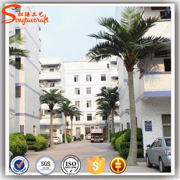 A fabrica de árvores na China Songtsao-craft-inflatable-palm-tree-make-outdoor