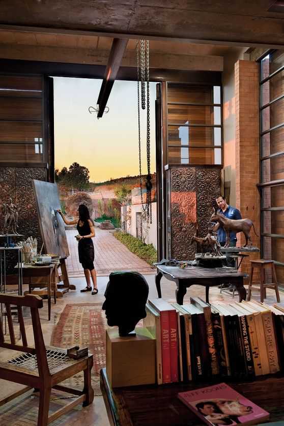 Incríveis espaços de trabalho para artistas a5521b1c0acb3d604f67ef805cde88c1