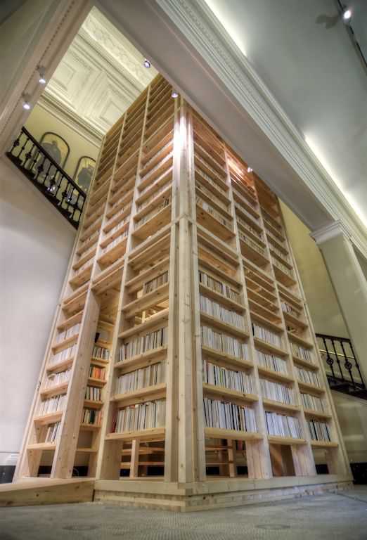 Ideias sensacionais para quem tem muitos livros ARK Booktower by Rintala Eggertsson Architects, Commisioned by Victoria & Albert museum, London