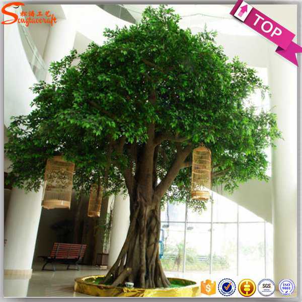 A fabrica de árvores na China cheap-large-outdoor-artificial-trees-and-life