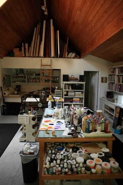 Incríveis espaços de trabalho para artistas d8980f0990e1101356f58a593c8beed1