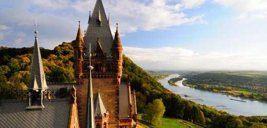 Foto Gump do dia: Castelo Dragon Schloss Drachenburg Copyright David Crossland Einmalige Verwendung