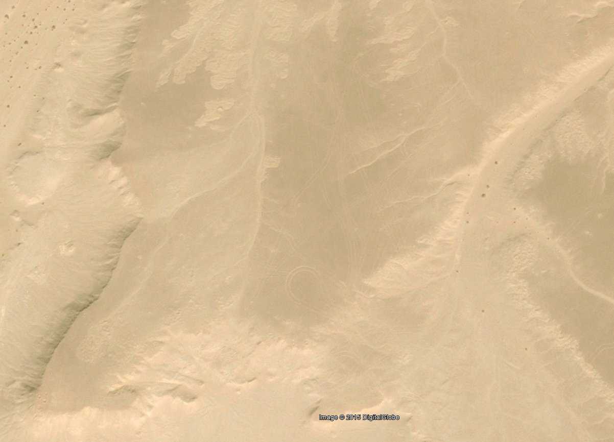 Bases alienígenas? Estruturas misteriosas do deserto 2009lugar