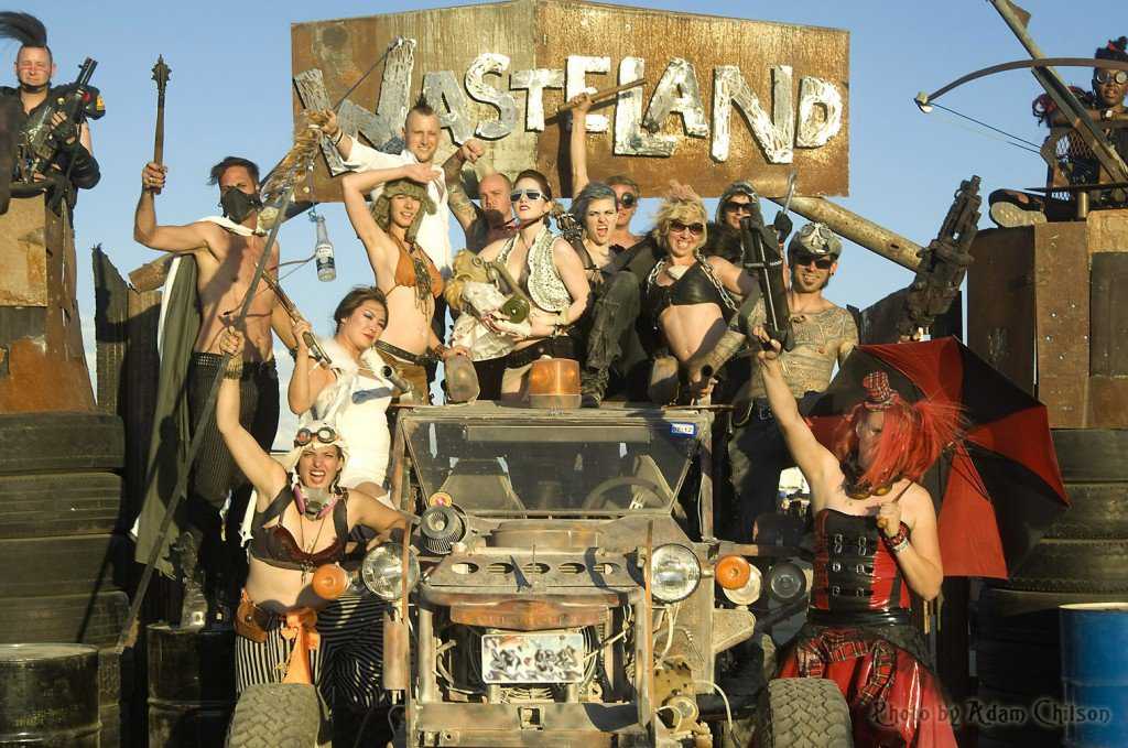 Wasteland Festival - o VERDADEIRO evento Mad Max Dystopian-Militia-1024x679