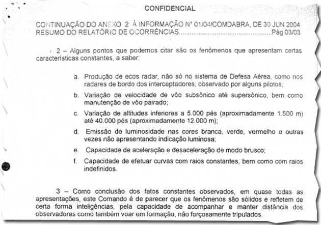 As fitas de audio da FAB - A noite oficial dos Ufos ovni-fab-relatorio