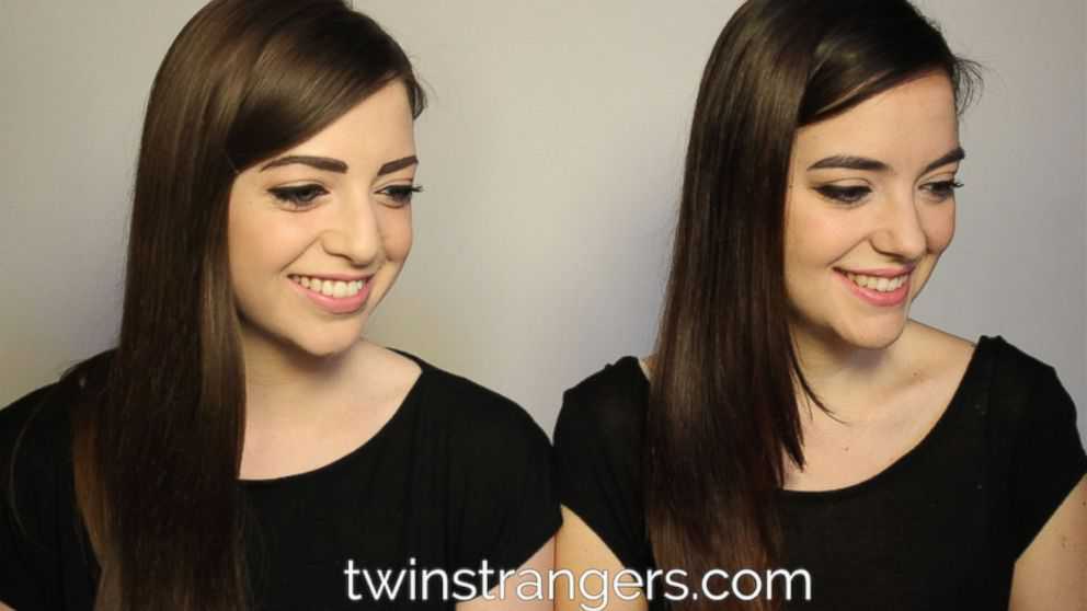 História bizarra: Mulher encontra réplica dela mesma na internet twin-strangers4