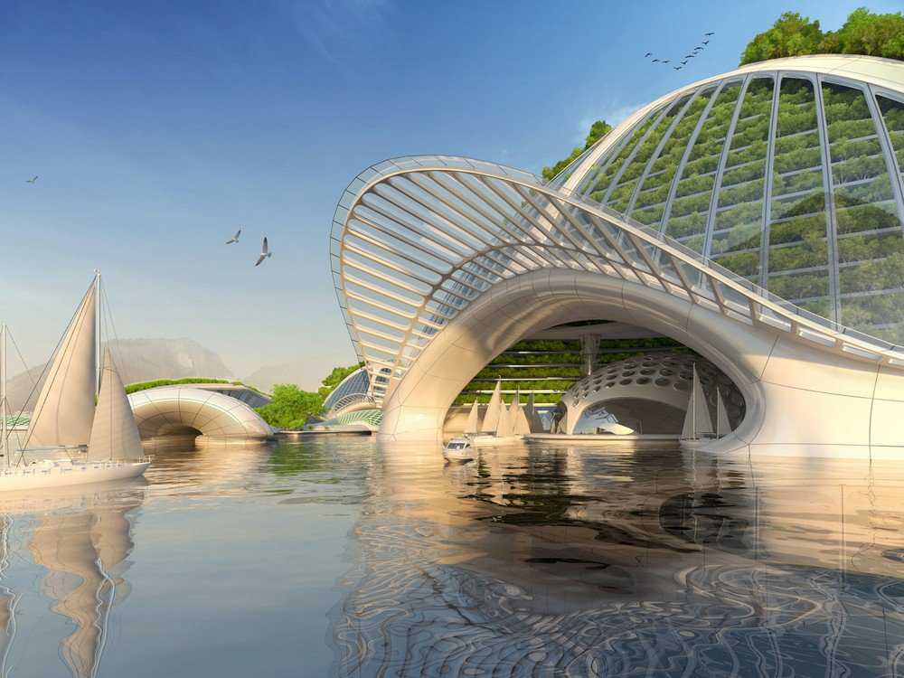Arquiteto solta a imaginação e cria condomínios futuristas para a enseada do Rio. Baba aí! 0_1823de_df97c757_orig