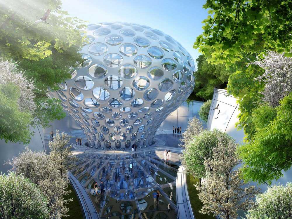 Arquiteto solta a imaginação e cria condomínios futuristas para a enseada do Rio. Baba aí! 0_1823e5_3fd648b3_orig