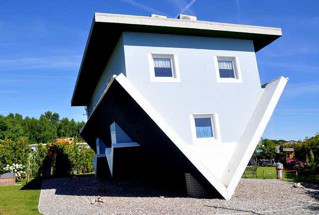 Casas de cabeça para baixo house3