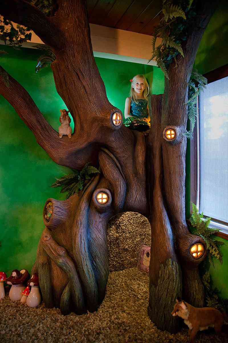 Você não vai acreditar no quarto que um pai dedicado fez para a filha 045fe96e34ef90a5be5c71c6327ed666