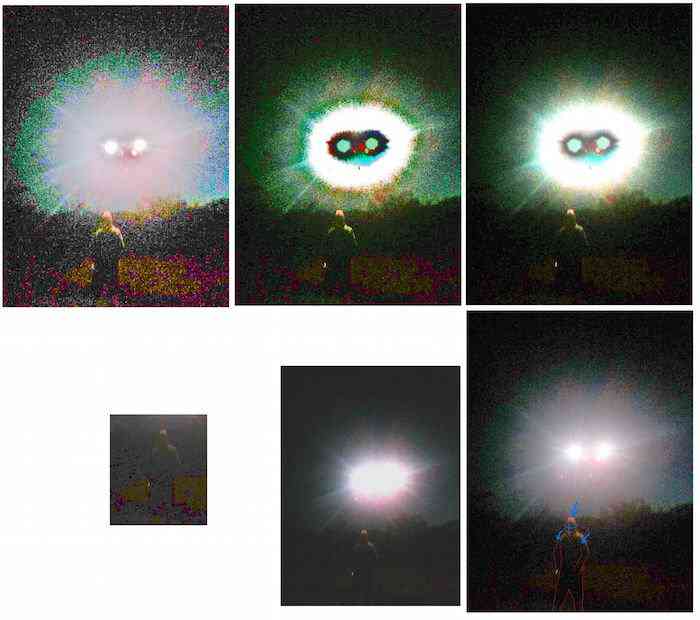 Abduzido? A misteriosa foto do celular Diversos usuarios usam filtros para melhorar a imagem
