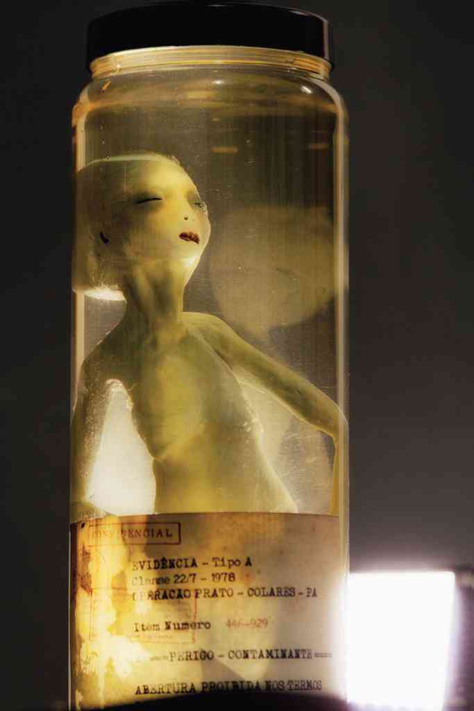 Feto alien no tubo alien no pote 6