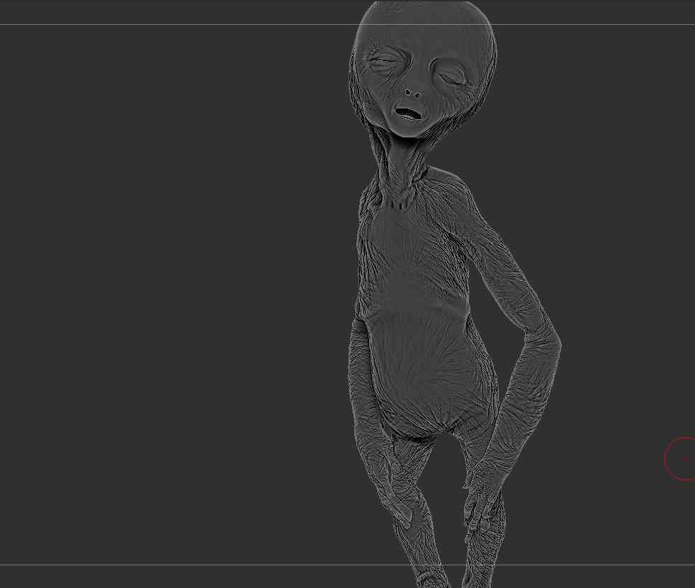 Feto alien no tubo aliennojento