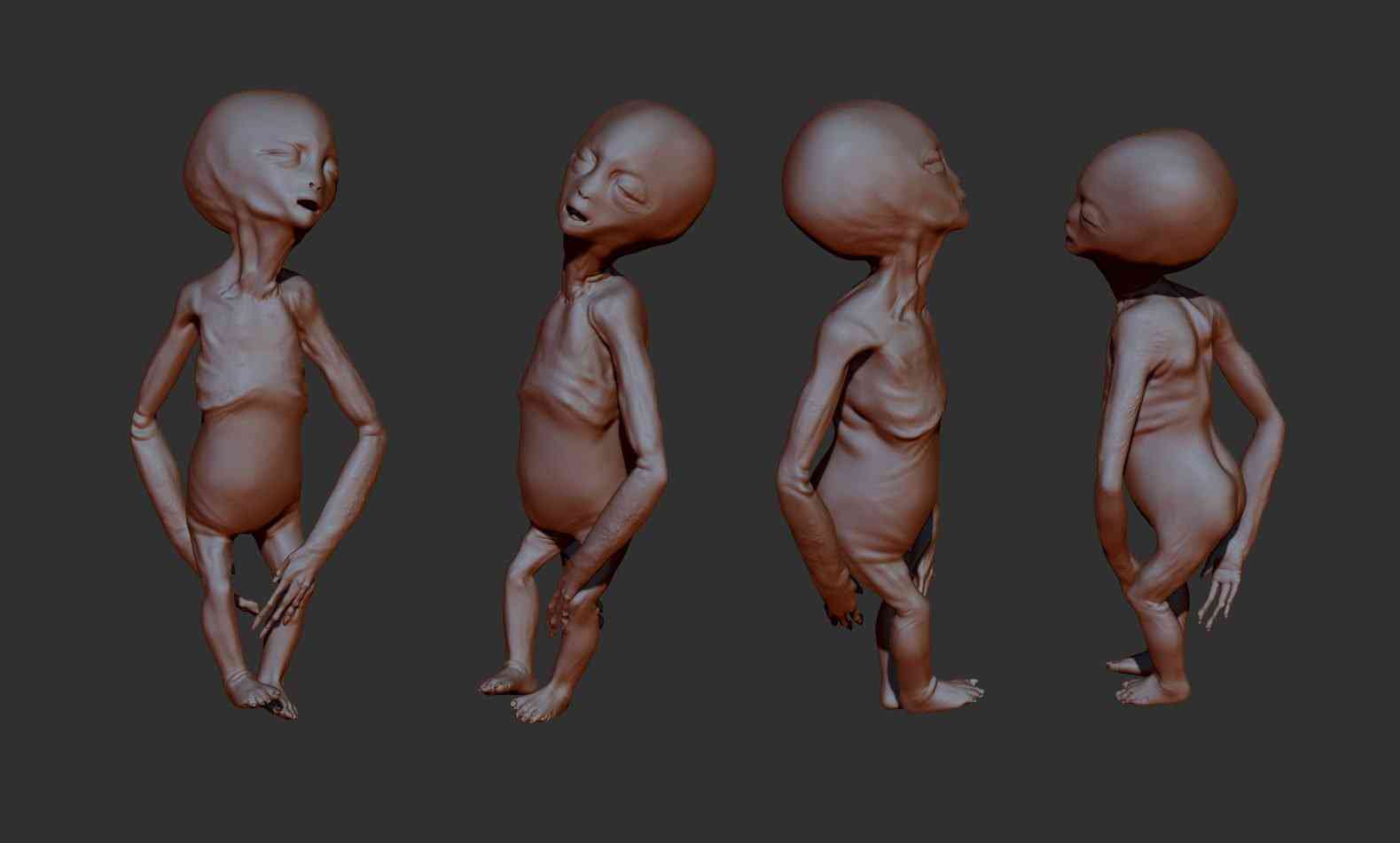Feto alien no tubo alienofetus