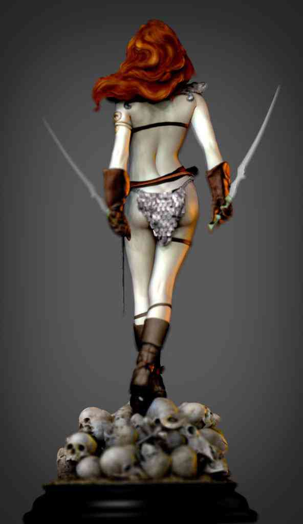 Red Sonja - Mais uma escultura sonja5_full