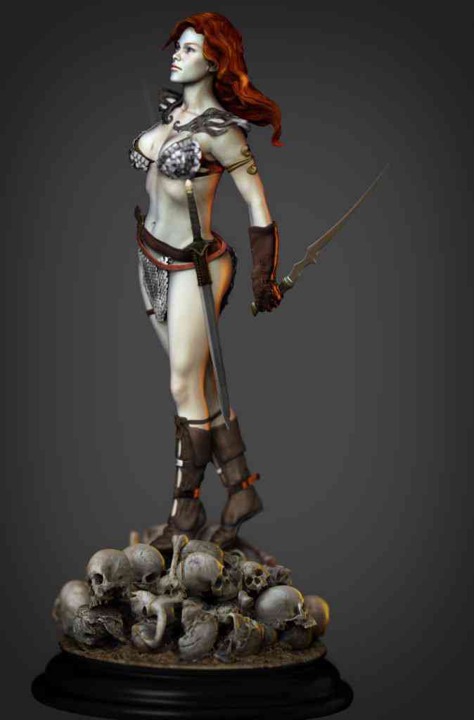Red Sonja - Mais uma escultura sonja7