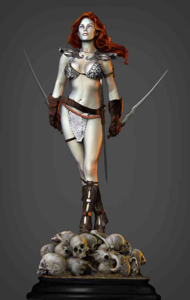 Red Sonja - Mais uma escultura sonja4