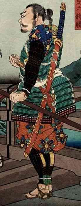 Norimitsu Odachi: Quem foi o dono dessa enorme espada japonesa do século 15? Japanese woodblock print | Curiosidades | espada, feudal, incrível, japão, katana, Ninja, odashi, samurai