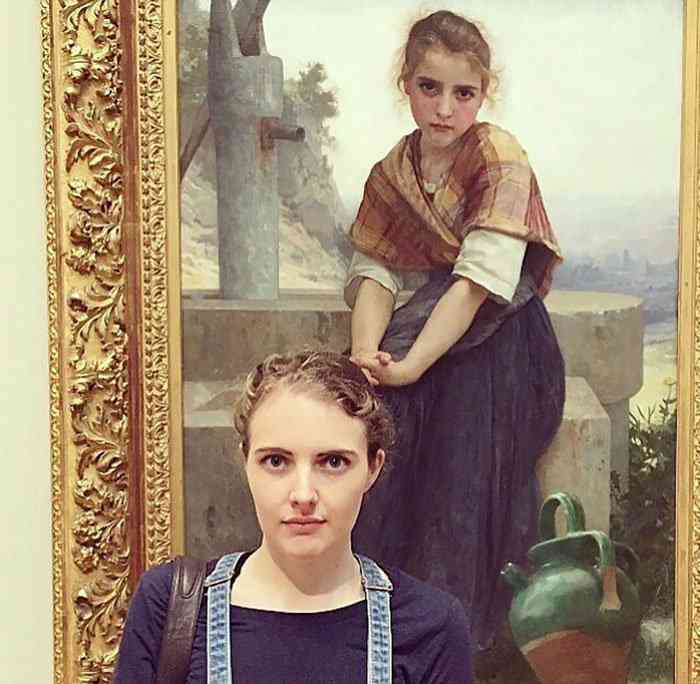 Aí você chega no museu e... 10 vezes que pessoas acidentalmente encontraram seus doppelgangers em um museu img 1 | Bizarro | bizarro, museu, sósia