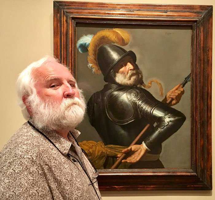 Aí você chega no museu e... 10 vezes que pessoas acidentalmente encontraram seus doppelgangers em um museu img 4 | Bizarro | bizarro, museu, sósia