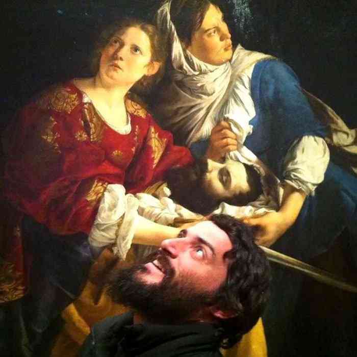 Aí você chega no museu e... 10 vezes que pessoas acidentalmente encontraram seus doppelgangers em um museu img 9 | Bizarro | bizarro, museu, sósia