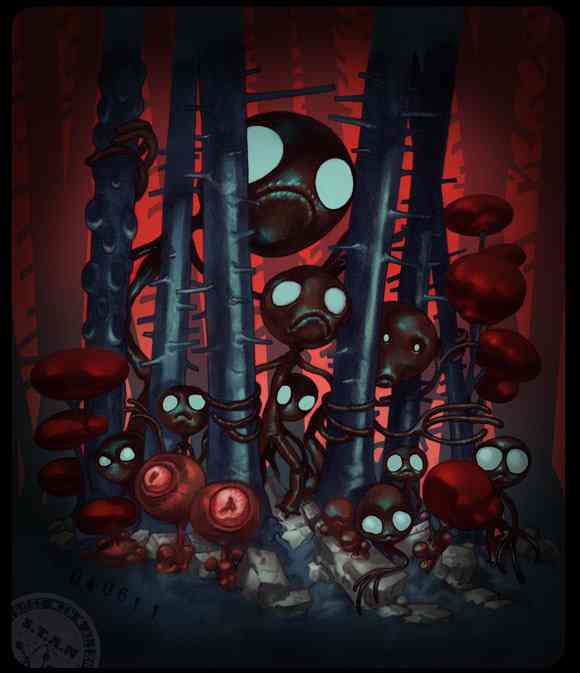 Ultra gump blaster mega pack ultimate post de monstros 6 040611w | Arte | baba, bizarro, criaturas, demonios, fantasia, grotesco, monstros, nojento, pesadelo, seres