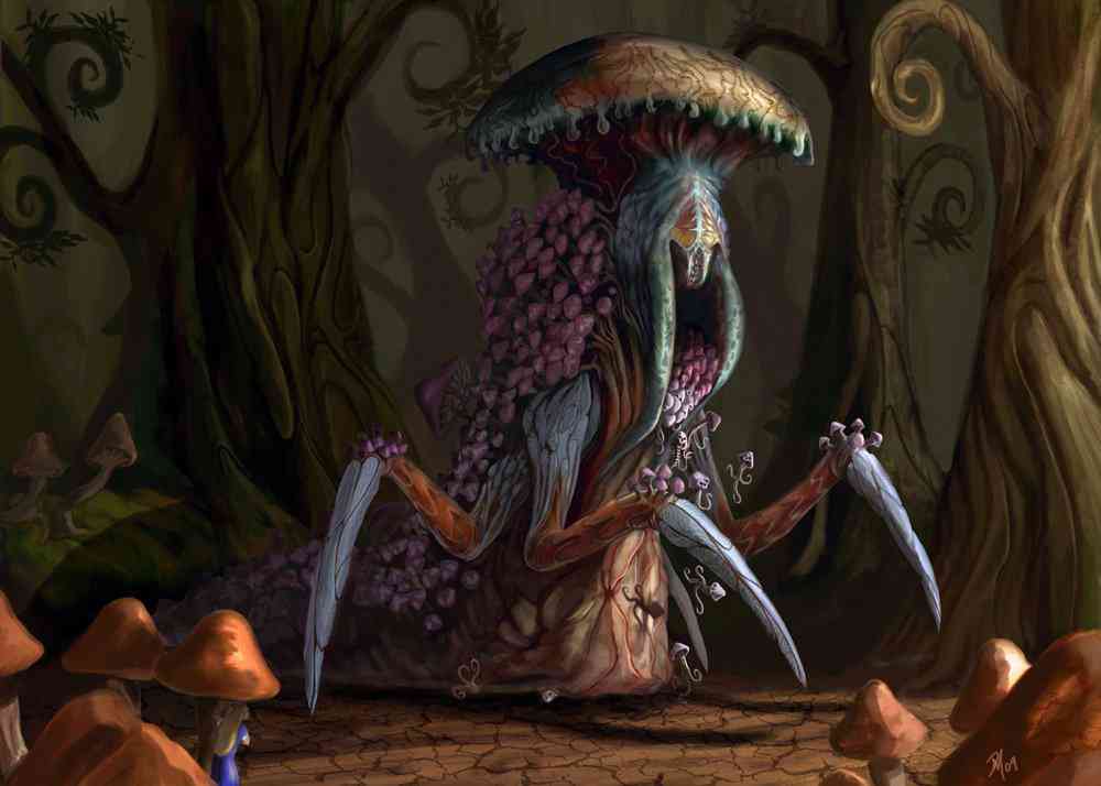 Ultra gump blaster mega pack ultimate post de monstros 6 alice and the mushroom | Arte | baba, bizarro, criaturas, demonios, fantasia, grotesco, monstros, nojento, pesadelo, seres