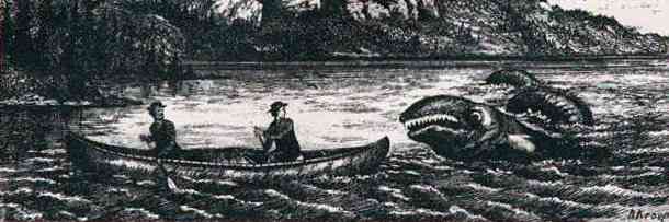 Monstro do lago Ogopogo reapareceu no Canadá 381754 v1 | Curiosidades | animais, bizarro, criptozoologia, incrível, monstros, Monstros marinhos