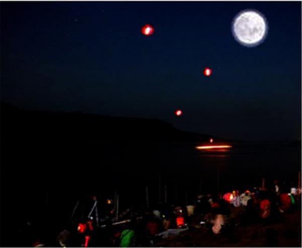 Foto gump do dia: Naga Fireballs - As esferas luminosas Naga Fireball Phenomenon 174652 | Curiosidades | aliens, bizarro, curioso, fenômeno, mistério, ufo