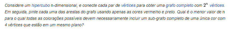 O Número de Graham Número de Graham – Wikipédia a enciclopédia livre | Incrível | gigante, matemarica, numeros, universo