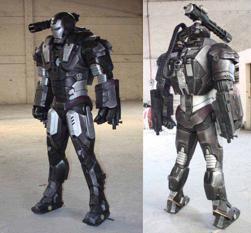 Top 10 doideiras que só fãs malucos são capazes de fazer 364748life size war machine replica 1 | Incrível | bizarrice, bizarro, cinema, fã, filmes, maluco, replicas